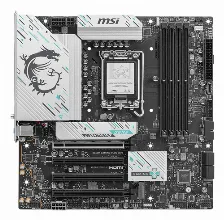 Tarjeta Madre Msi B860m Gaming Plus Wifi, Lga 1851, 4 Ddr5-sdram, Micro Atx, Wifi, 256gb